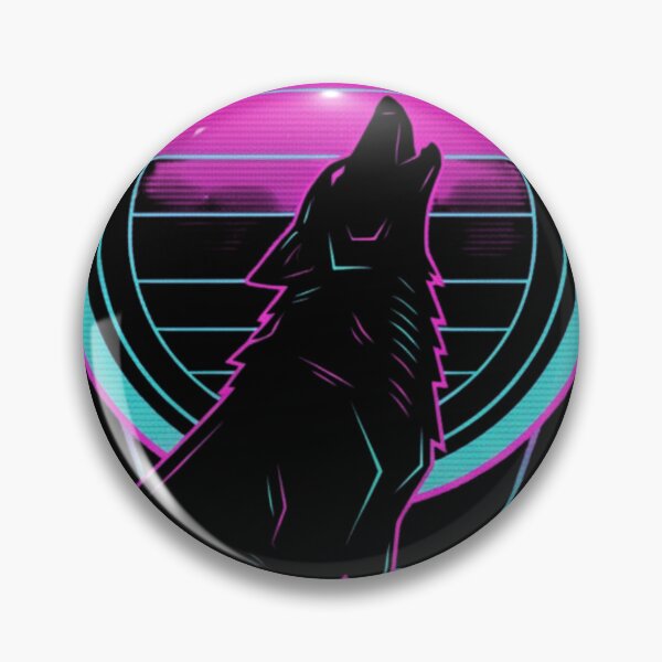 Item preview, Lunar Howl Wave- Retro Wave designed and sold by Too Kool Designing .