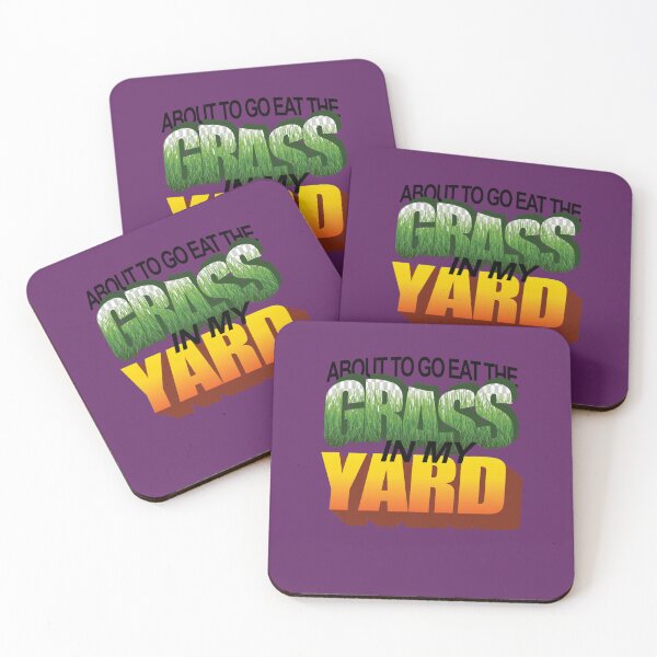 Item preview, About To Eat the Grass in My Yard WordArt designed and sold by PendantsRS.