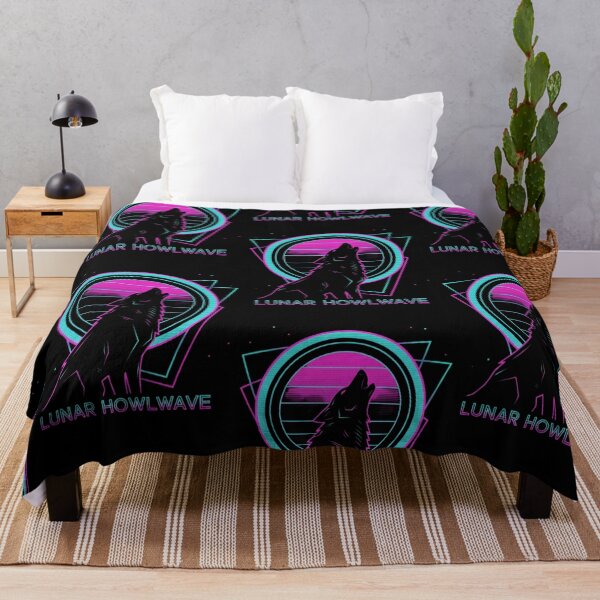 Item preview, Lunar Howl Wave- Retro Wave designed and sold by Too Kool Designing .
