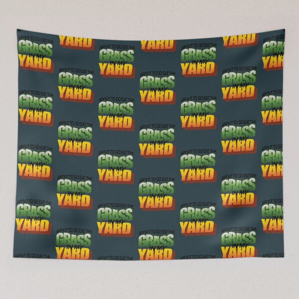 Item preview, About To Eat the Grass in My Yard WordArt designed and sold by PendantsRS.