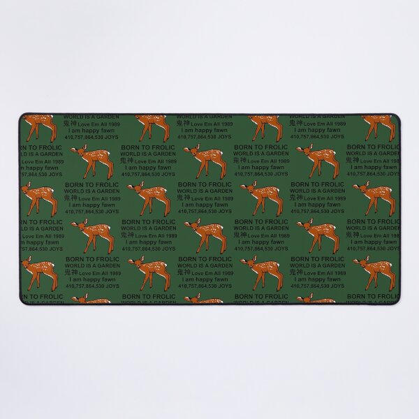 Item preview, Born To Frolic - Meme, Cute Fawn, Oddly Specific designed and sold by PendantsRS.