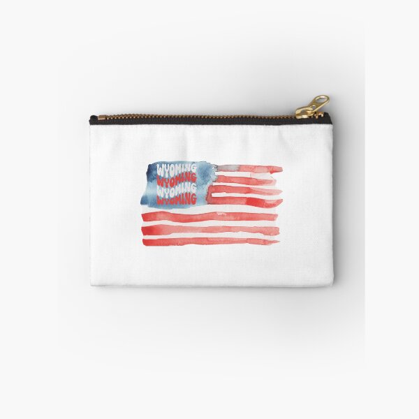Item preview, Wyoming American Flag designed and sold by thepizzafan910.