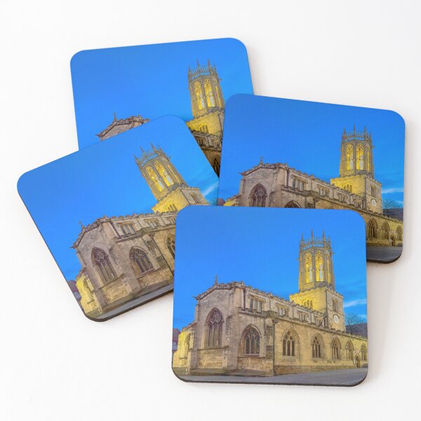Item preview, Parish Church of All Saints at dusk. York designed and sold by bailey-cooper.
