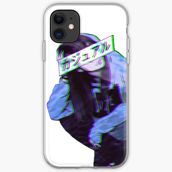 COMFORTABLE - SAD JAPANESE ANIME AESTHETIC iPhone Soft Case