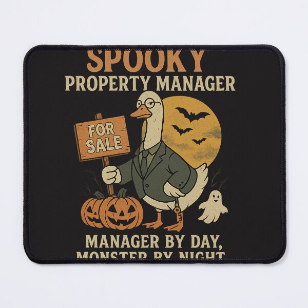 Item preview, Spooky Property Manager Goose – Funny Halloween Real Estate Shirt designed and sold by Galeanto.