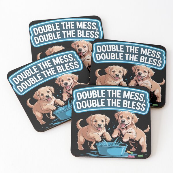 Item preview, Double the Mess Double the Bless designed and sold by LaBanana-Art.