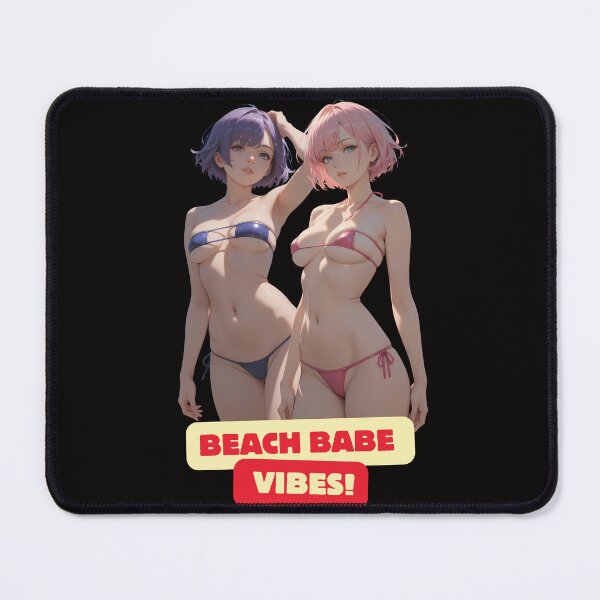Item preview, Beach Babe Vibes, Sexy Anime Bikini Girls designed and sold by Ping0686.