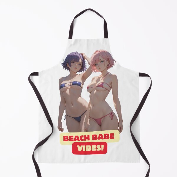 Item preview, Beach Babe Vibes, Sexy Anime Bikini Girls designed and sold by Ping0686.