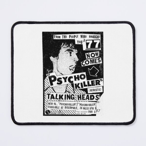 Item preview, Psycho Killer Post Punk Vintage Design designed and sold by AnneNeveu.