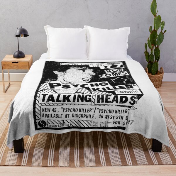 Item preview, Psycho Killer Post Punk Vintage Design designed and sold by AnneNeveu.