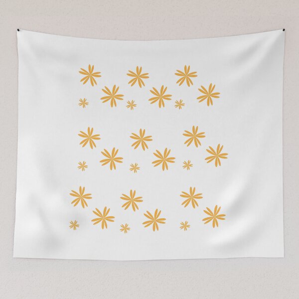 Item preview, Yellow flowers designed and sold by MalishkaStudio.