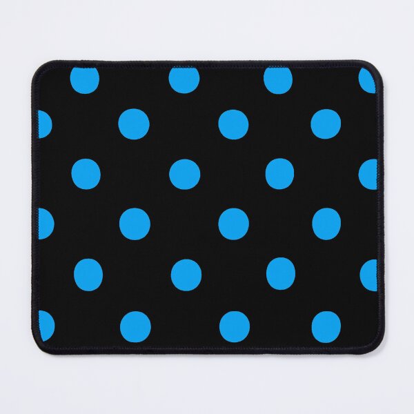 Item preview, Bold Black and Blue Polka Dot Print designed and sold by SouthPrint.