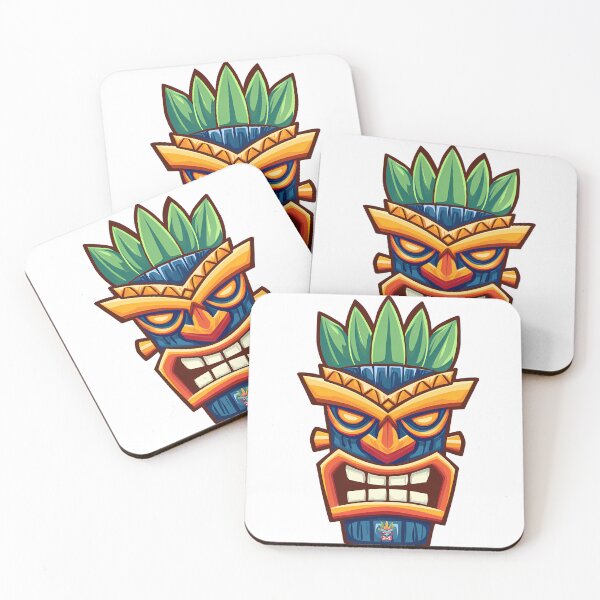 Item preview, Colorful Tribal Mask – Exotic Ethnic Cartoon Design designed and sold by DesignArtist.ia.