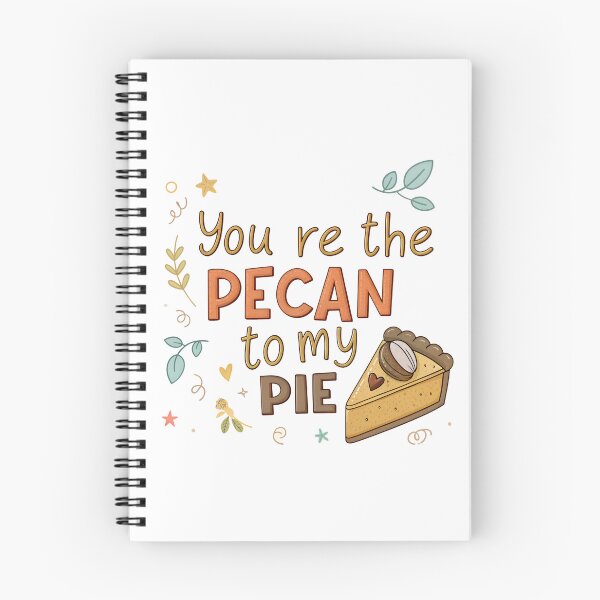 Item preview, You’re the Pecan to My Pie – Cute Food Pun with Cartoon Heart designed and sold by VividOrganica.