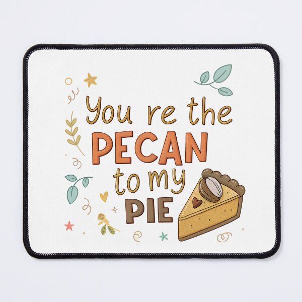 Item preview, You’re the Pecan to My Pie – Cute Food Pun with Cartoon Heart designed and sold by VividOrganica.