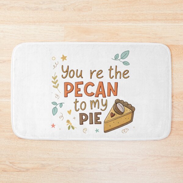 Item preview, You’re the Pecan to My Pie – Cute Food Pun with Cartoon Heart designed and sold by VividOrganica.