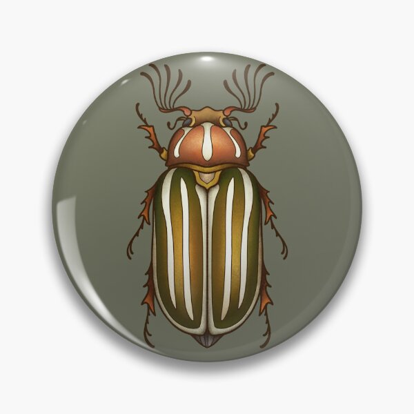 Item preview, Bug Entomology Cottagecore Green Witch Forestcore Cockchafer Whimsigoth designed and sold by Veymoth.
