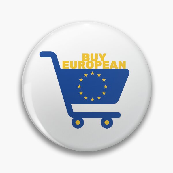 Item preview, Buy European, Shopping Cart designed and sold by Deranged Orange.