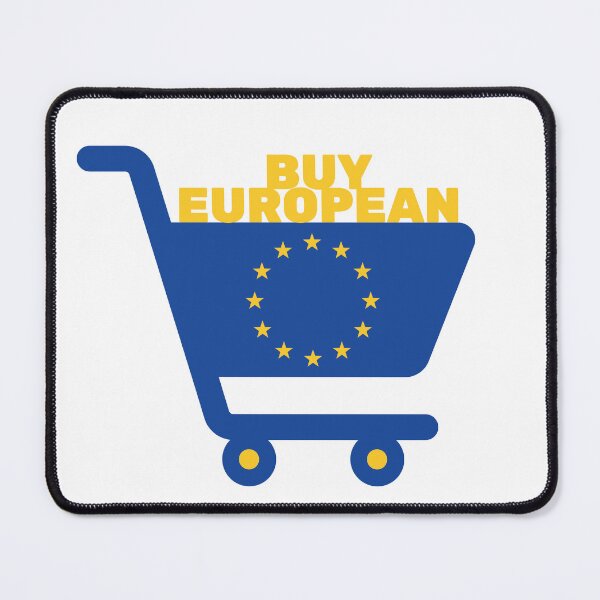 Item preview, Buy European, Shopping Cart designed and sold by Deranged Orange.