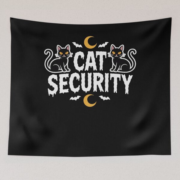 Item preview, Cat Security funny Halloween Costume Dad Mom group joke designed and sold by snowry.