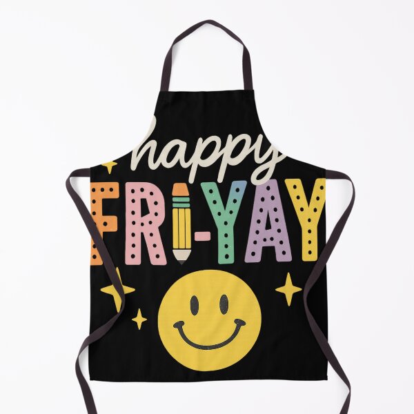 Item preview, Happy Fri-Yay – Neon Pastel Retro Weekend Design designed and sold by haitrieuic96.