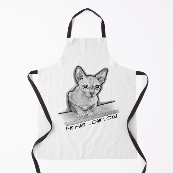 Item preview, Sphinx Cat Hairless ... No Hair, Don't Care, Balding, Alopecia, Chemo designed and sold by JoyfulWhimsy.