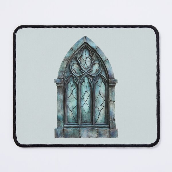 Item preview, Gothic stained glass window designed and sold by FatBirdie.