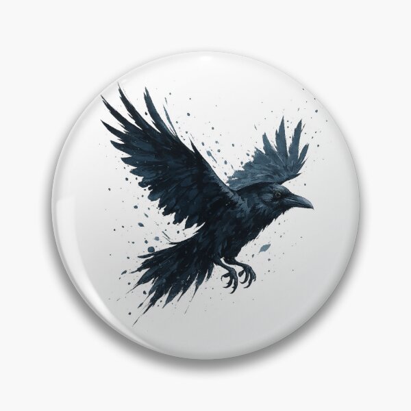 Artikelvorschau, Raven in Flight – Splash Art Design entworfen und verkauft von ArahirPrints.
