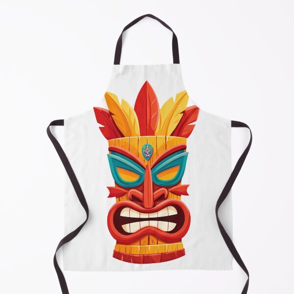 Item preview, Tiki Tribal Mask – Colorful Exotic Festival Design designed and sold by DesignArtist.ia.