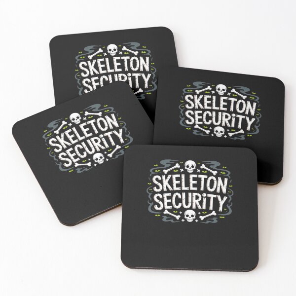 Item preview, Skeleton Security funny Halloween Costume Dad Mom group designed and sold by snowry.