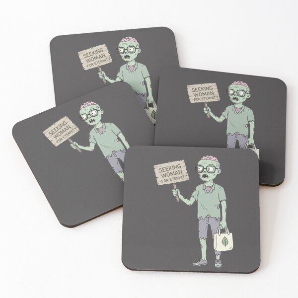 Item preview, Romantic Zombie "Seeking Woman for Eternity" | Comedy in English designed and sold by DibuHumor.