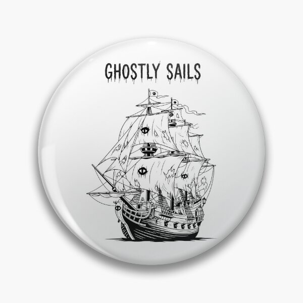 Artikelvorschau, Klassisches Gruselschiff mit ätherischen Details entworfen und verkauft von SplashTastic.