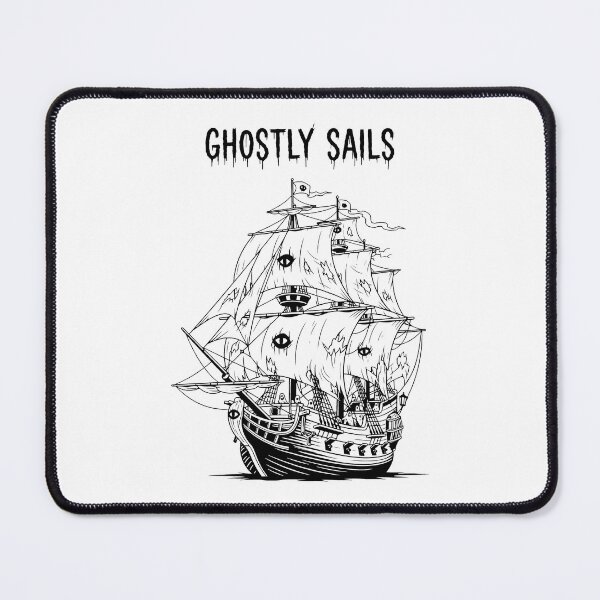 Item preview, Classic Spooky Ship with Ethereal Details designed and sold by SplashTastic.