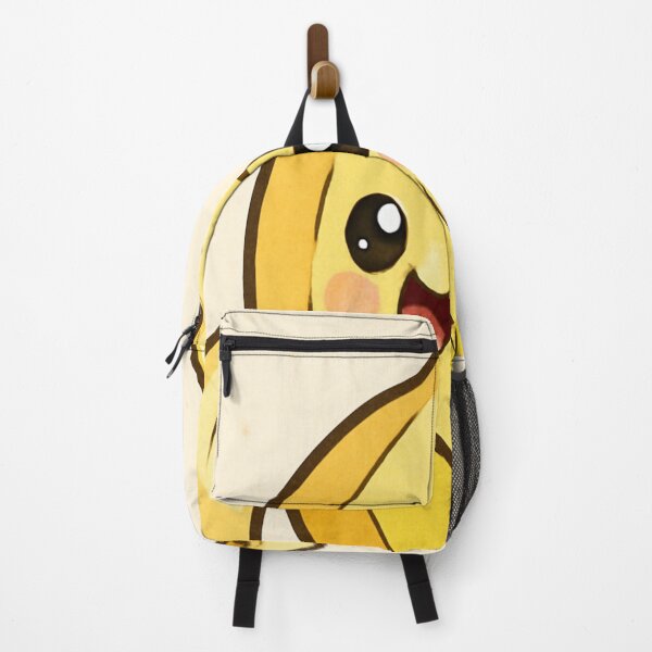 Item preview, Playful Cartoon Banana with Big Smile" designed and sold by Stickerrwallah.