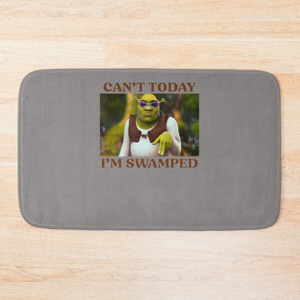 Item preview, CAN'T-TODAY-I'M-SWAMPED-T-SHIRT designed and sold by RobertRBurke.