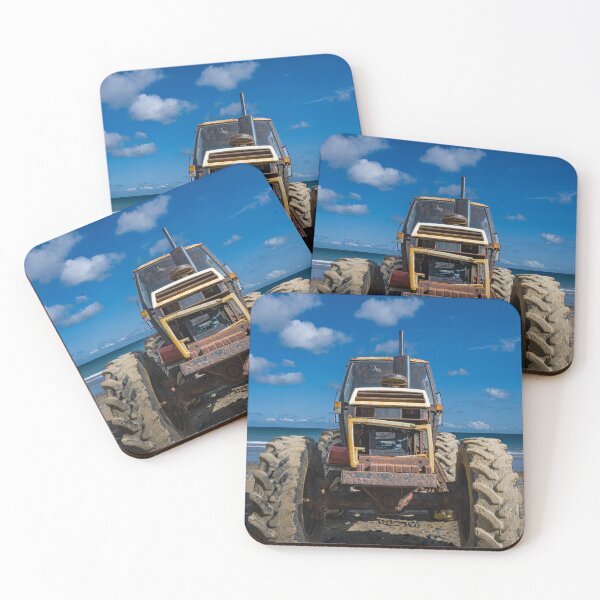 Item preview, Tractor On Cromer Beach designed and sold by RobWalkley.