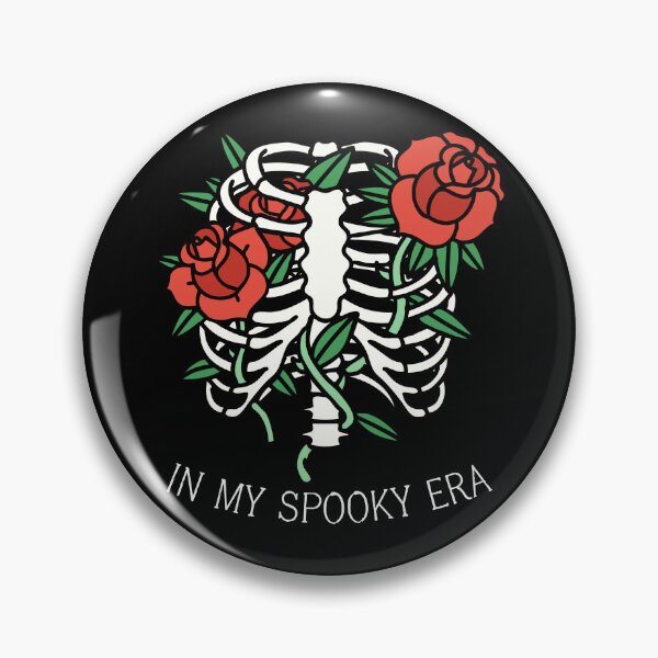 Item preview, In My Spooky Era Funny Skeleton Ribs Halloween Costume T-Shirt designed and sold by OldSkullDesigns.