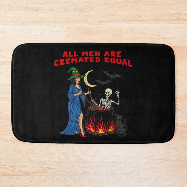Item preview, All Men Are Cremated Equal Feminist Witch designed and sold by TeeARTHY.