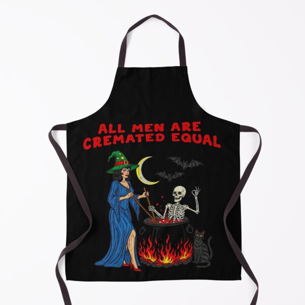 Item preview, All Men Are Cremated Equal Feminist Witch designed and sold by TeeARTHY.