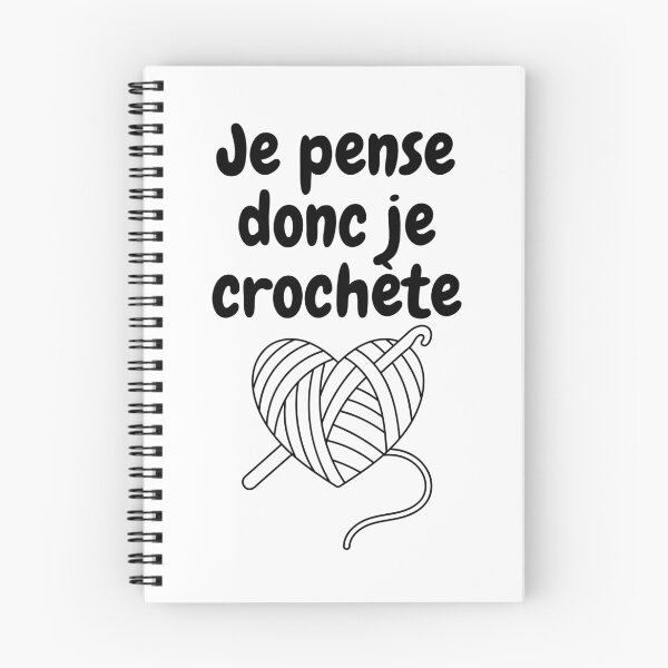 Item preview, I think therefore I crochet designed and sold by Fil-de-Cristal.