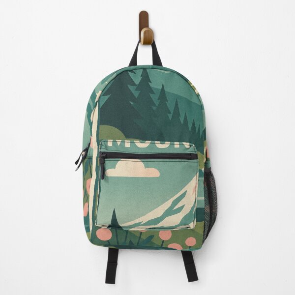 Item preview, The Majesty of Mount Rainier – Vintage Poster, Nature Escape designed and sold by Pink & California.