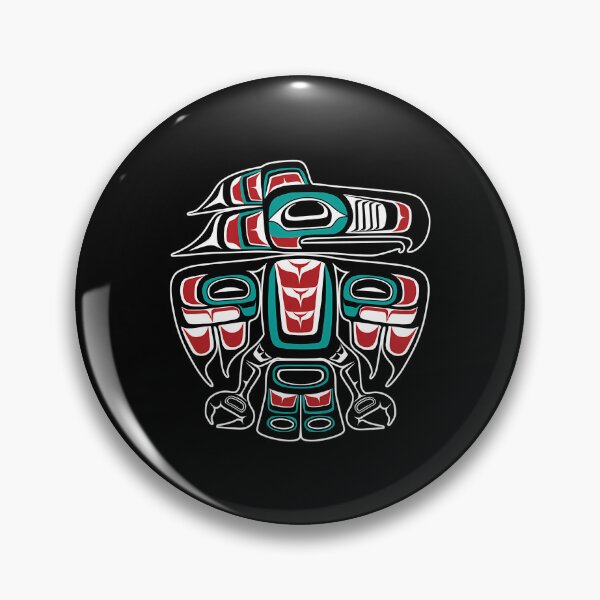 Item preview, Haida Tlingit Native Raven Totem designed and sold by DanielleJuliens.