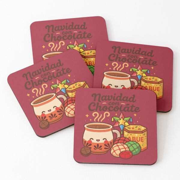 Item preview, Navidad con Chocolate – Mexican Christmas Hot Chocolate & Conchas Tee designed and sold by HOLY-D-TEE.