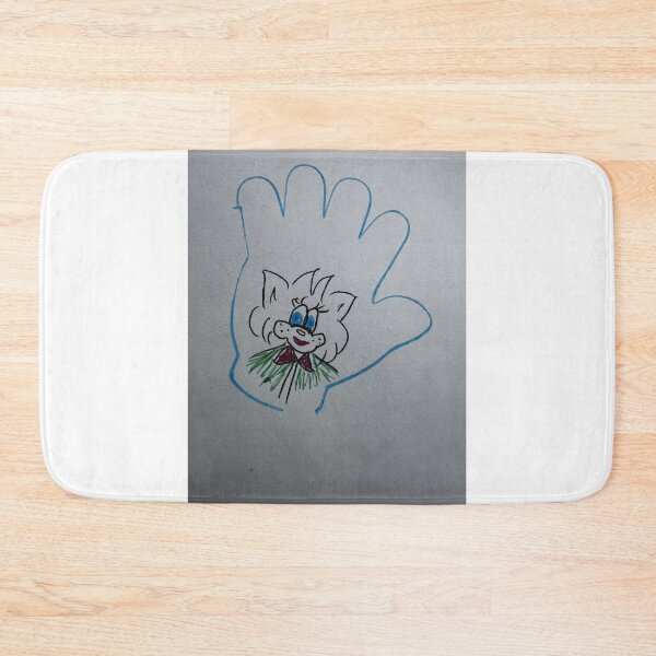 Item preview,  „Cartoon-Katze in Handform – Kreatives Artwork“ : „Cartoon Cat in Hand Shape – Creative Artwork“ designed and sold by Yaroplanner.