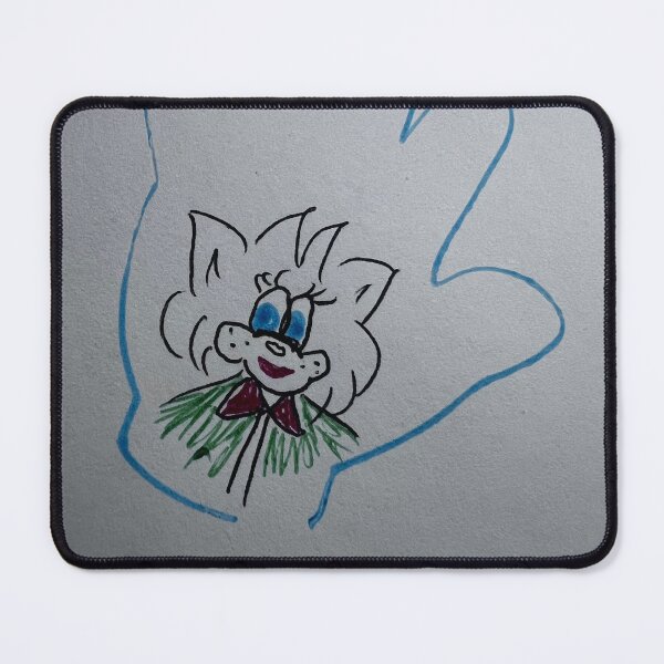 Item preview,  „Cartoon-Katze in Handform – Kreatives Artwork“ : „Cartoon Cat in Hand Shape – Creative Artwork“ designed and sold by Yaroplanner.