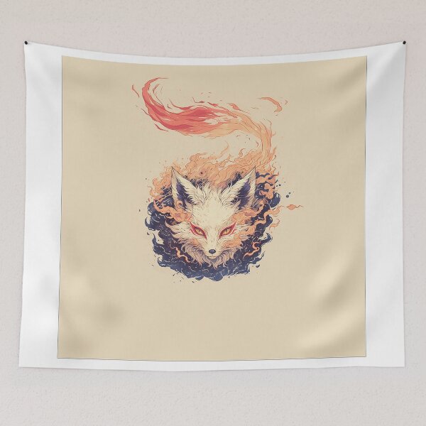 Item preview, Manga Fox Spirit with Flames designed and sold by Christian Weiss.
