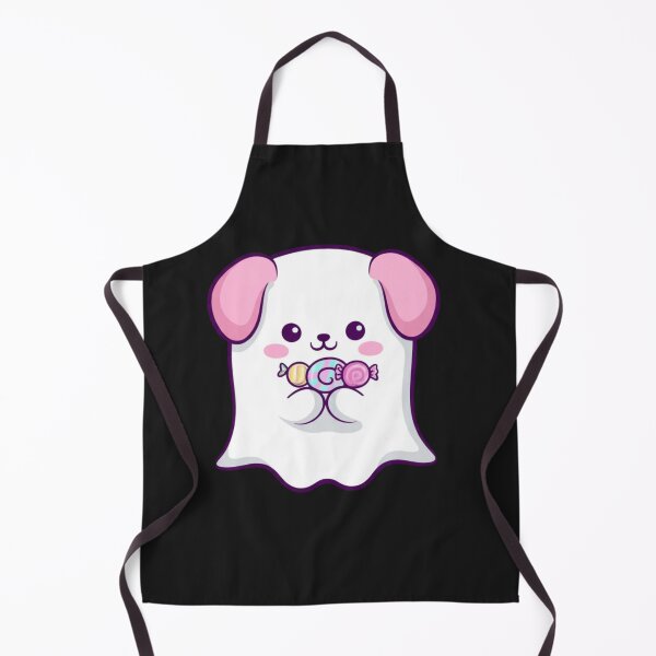 Item preview, Cute Chibi Puppy Ghost – Funny Kawaii Halloween designed and sold by ColorSplash123.