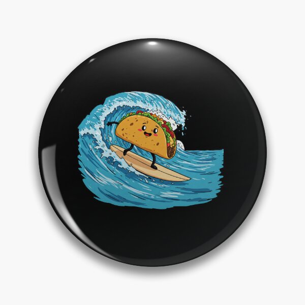 Item preview, Surfing Taco designed and sold by TeeARTHY.