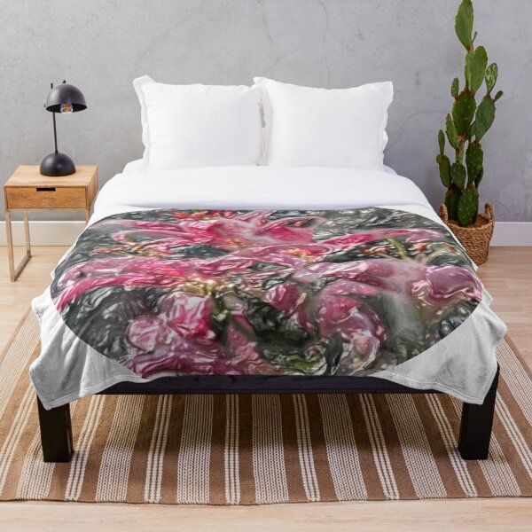 Item preview, Diseño floral abstracto arrugado con flores de ámbar designed and sold by SmashingDeals.