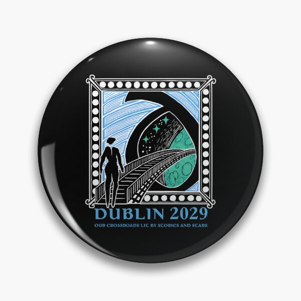 Item preview, Dublin 2029 Bid Logo And Writing (Blue) designed and sold by DanielleJuliens.